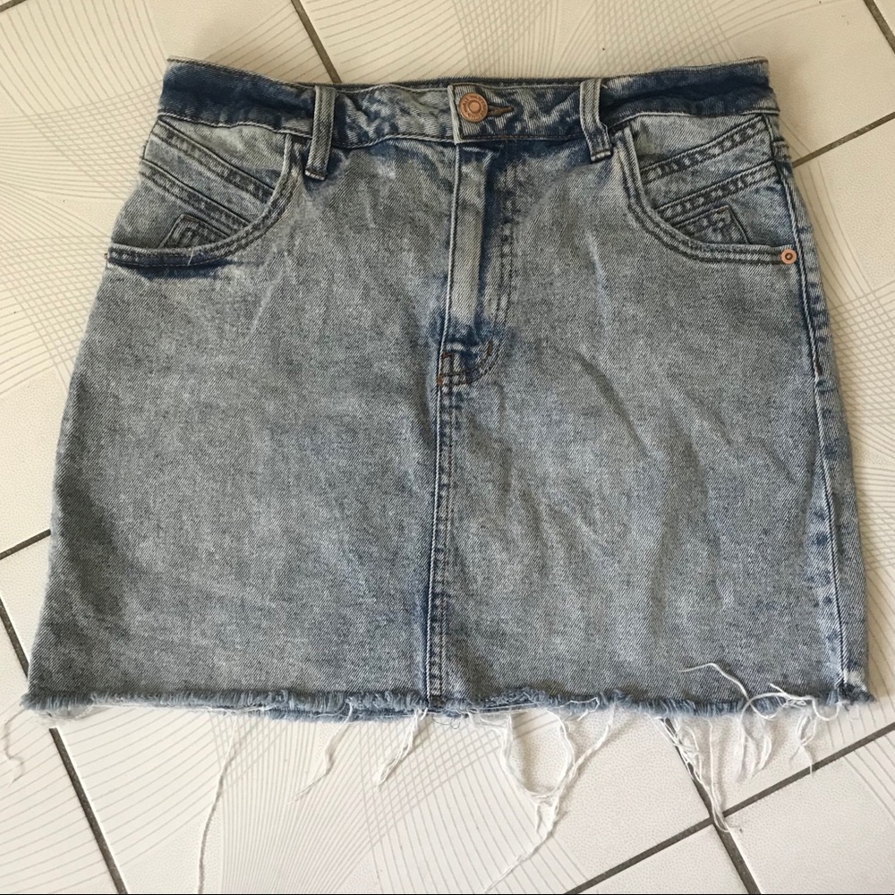 Wild Fable High-Waisted Jean Skirt